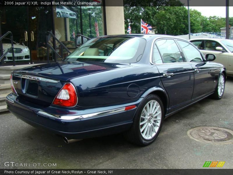 Indigo Blue Metallic / Champagne 2006 Jaguar XJ XJ8