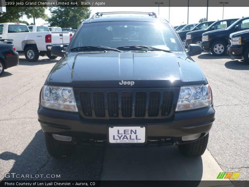 Black / Agate 1999 Jeep Grand Cherokee Limited 4x4