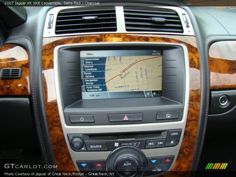 Salsa Red / Charcoal 2007 Jaguar XK XK8 Convertible