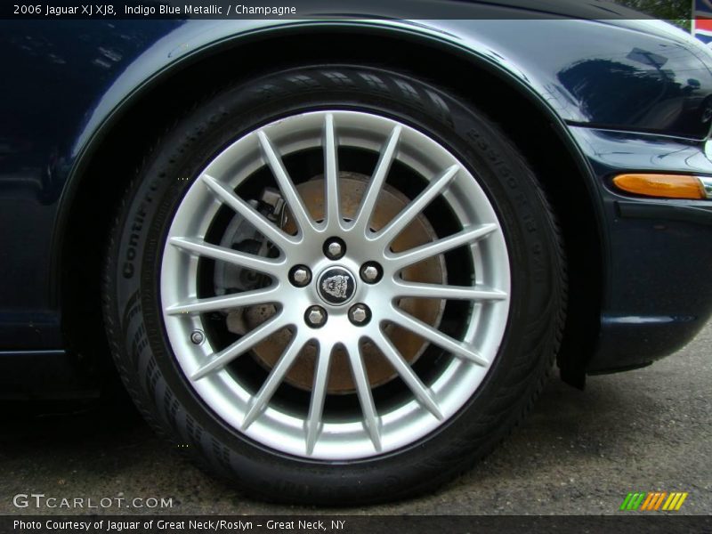 Indigo Blue Metallic / Champagne 2006 Jaguar XJ XJ8