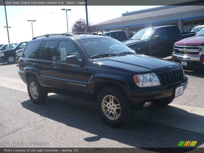 Black / Agate 1999 Jeep Grand Cherokee Limited 4x4