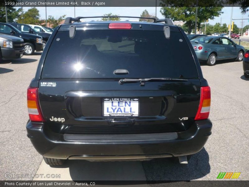 Black / Agate 1999 Jeep Grand Cherokee Limited 4x4