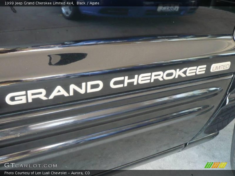 Black / Agate 1999 Jeep Grand Cherokee Limited 4x4