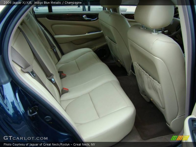 Indigo Blue Metallic / Champagne 2006 Jaguar XJ XJ8