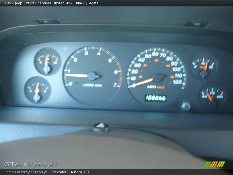 Black / Agate 1999 Jeep Grand Cherokee Limited 4x4