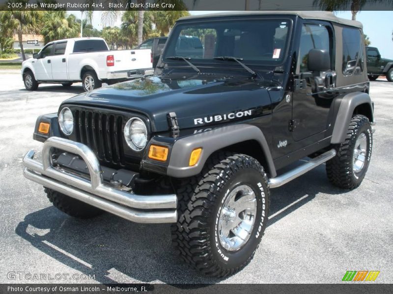 Black / Dark Slate Gray 2005 Jeep Wrangler Rubicon 4x4