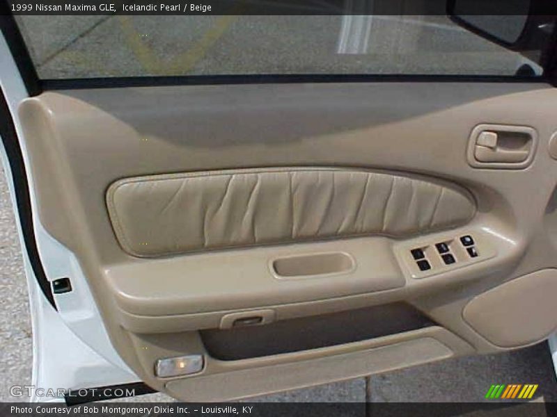 Icelandic Pearl / Beige 1999 Nissan Maxima GLE