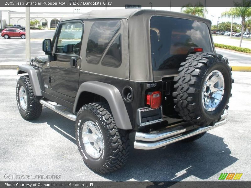 Black / Dark Slate Gray 2005 Jeep Wrangler Rubicon 4x4