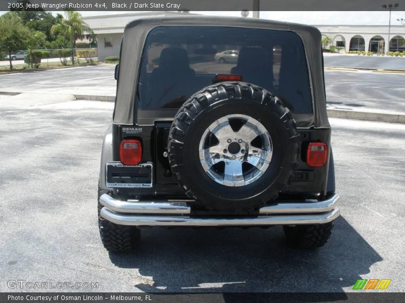 Black / Dark Slate Gray 2005 Jeep Wrangler Rubicon 4x4