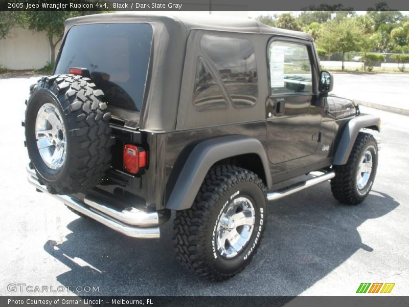 Black / Dark Slate Gray 2005 Jeep Wrangler Rubicon 4x4
