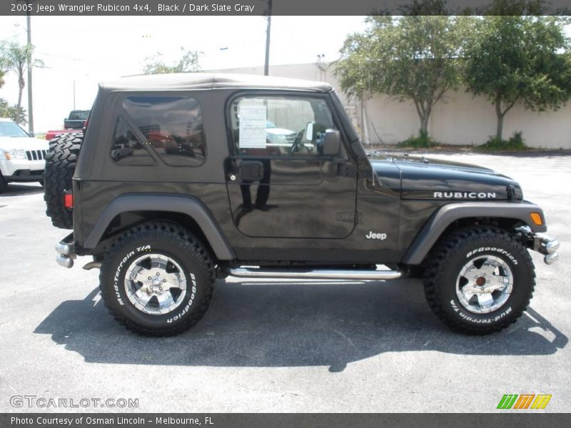 Black / Dark Slate Gray 2005 Jeep Wrangler Rubicon 4x4