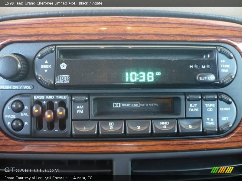 Black / Agate 1999 Jeep Grand Cherokee Limited 4x4