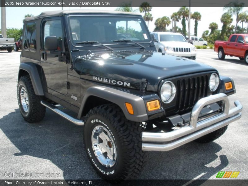 Black / Dark Slate Gray 2005 Jeep Wrangler Rubicon 4x4