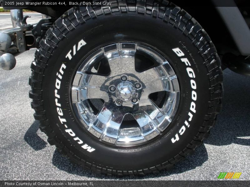 Black / Dark Slate Gray 2005 Jeep Wrangler Rubicon 4x4