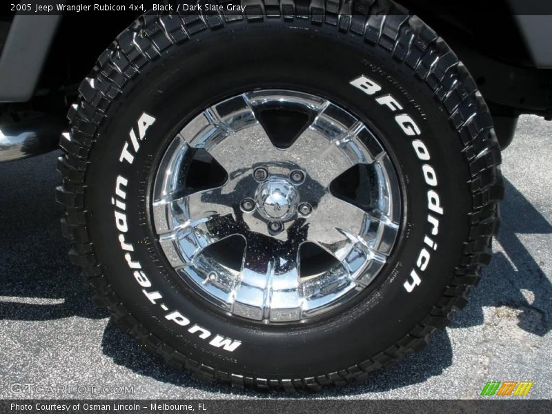 Black / Dark Slate Gray 2005 Jeep Wrangler Rubicon 4x4