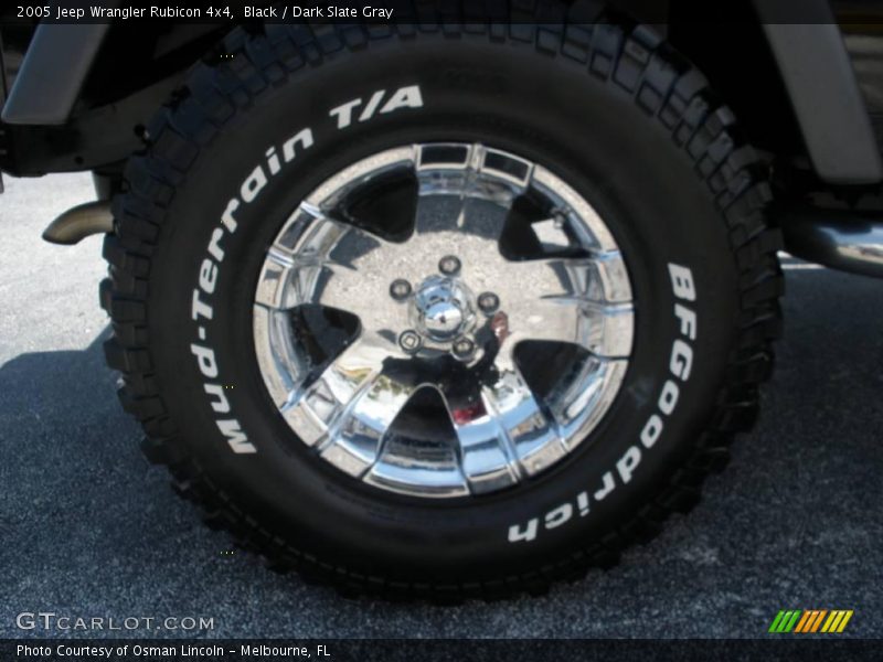 Black / Dark Slate Gray 2005 Jeep Wrangler Rubicon 4x4