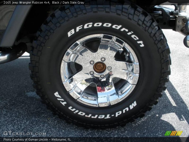 Black / Dark Slate Gray 2005 Jeep Wrangler Rubicon 4x4