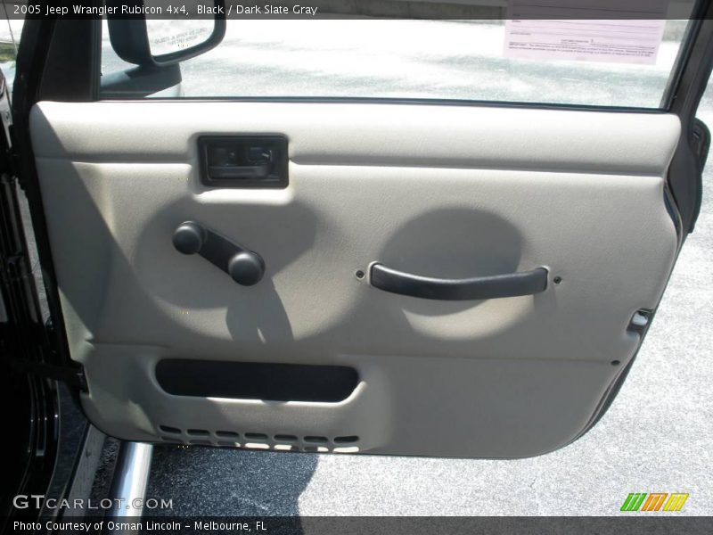 Black / Dark Slate Gray 2005 Jeep Wrangler Rubicon 4x4