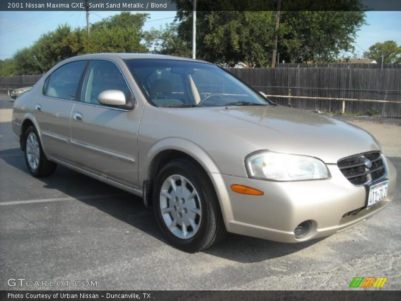 Sunlit Sand Metallic / Blond 2001 Nissan Maxima GXE