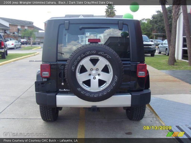 Black / Dark Slate Gray/Med Slate Gray 2008 Jeep Wrangler Unlimited Sahara