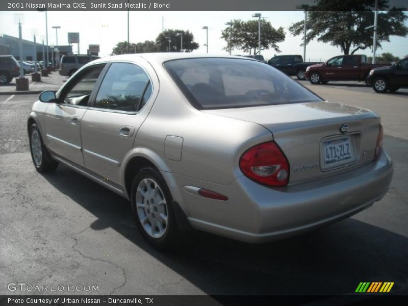 Sunlit Sand Metallic / Blond 2001 Nissan Maxima GXE
