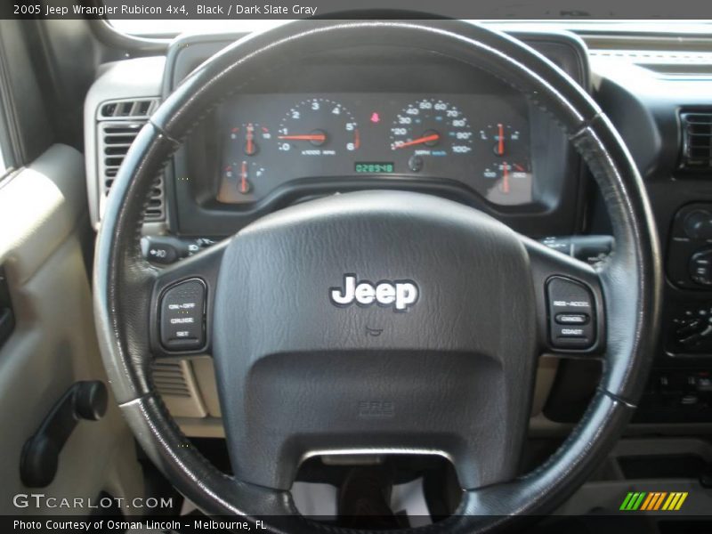 Black / Dark Slate Gray 2005 Jeep Wrangler Rubicon 4x4