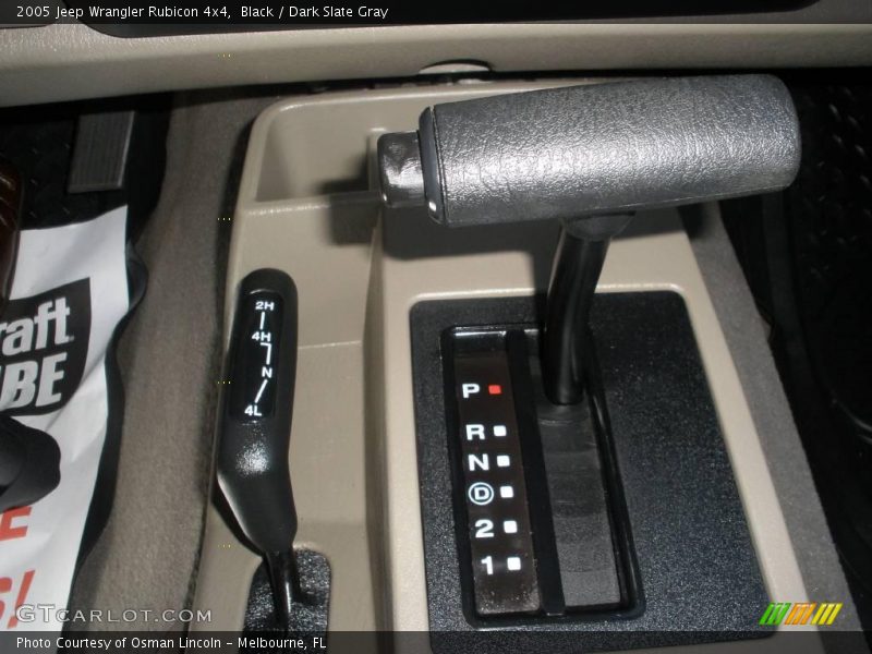Black / Dark Slate Gray 2005 Jeep Wrangler Rubicon 4x4
