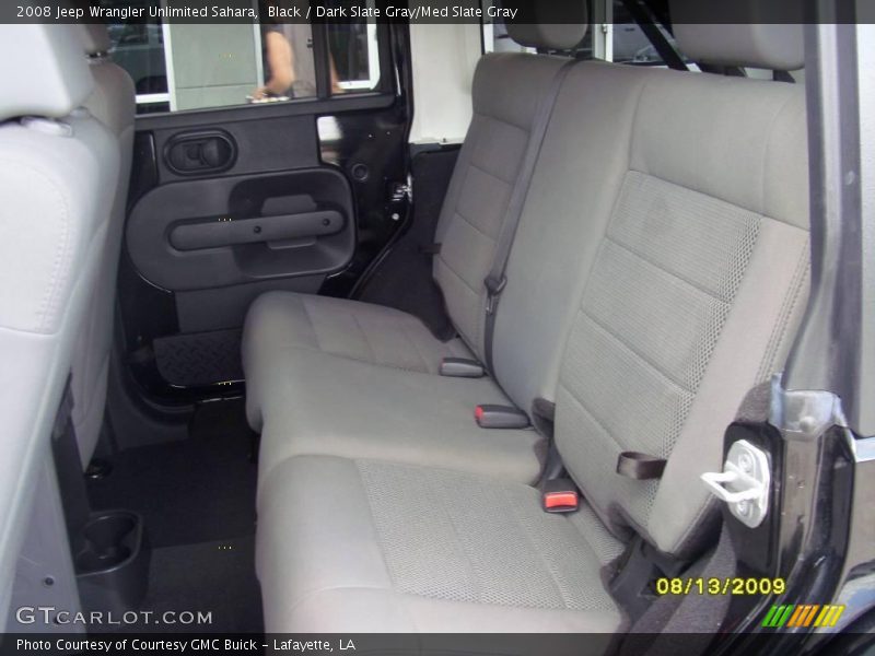 Black / Dark Slate Gray/Med Slate Gray 2008 Jeep Wrangler Unlimited Sahara