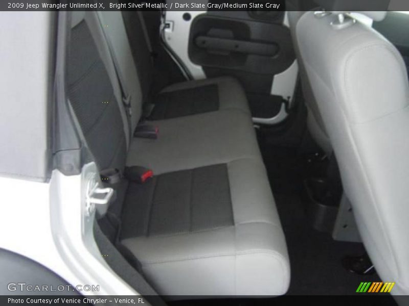 Bright Silver Metallic / Dark Slate Gray/Medium Slate Gray 2009 Jeep Wrangler Unlimited X