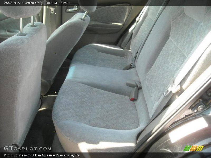 Blackout / Silver 2002 Nissan Sentra GXE