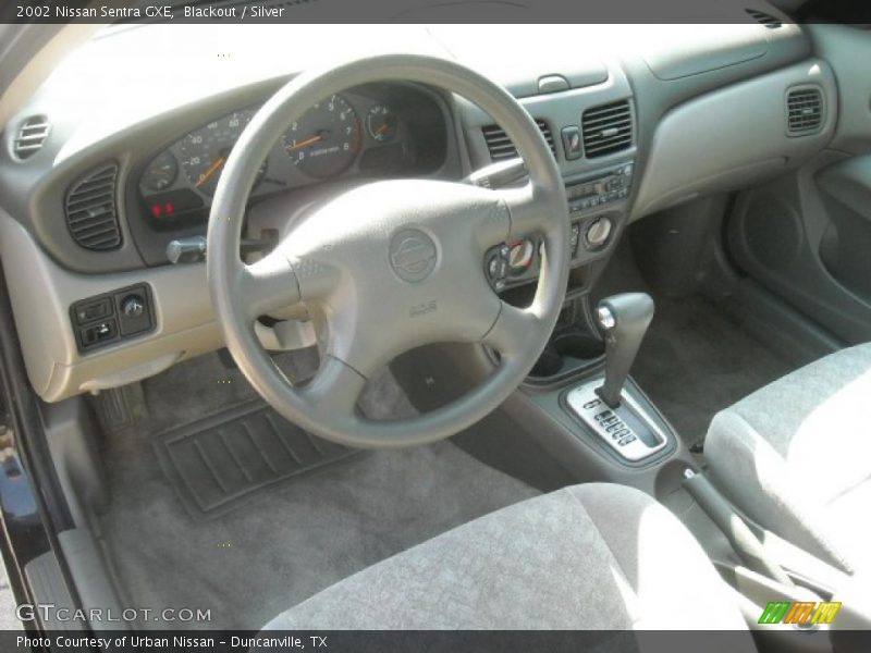 Blackout / Silver 2002 Nissan Sentra GXE