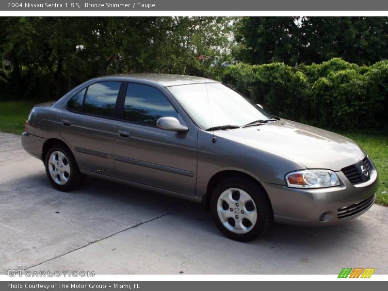 Bronze Shimmer / Taupe 2004 Nissan Sentra 1.8 S