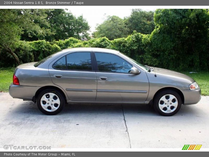 Bronze Shimmer / Taupe 2004 Nissan Sentra 1.8 S