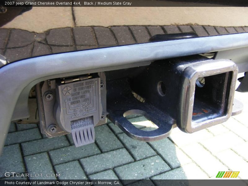 Black / Medium Slate Gray 2007 Jeep Grand Cherokee Overland 4x4