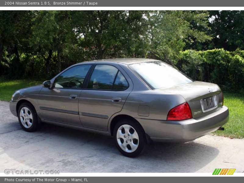 Bronze Shimmer / Taupe 2004 Nissan Sentra 1.8 S