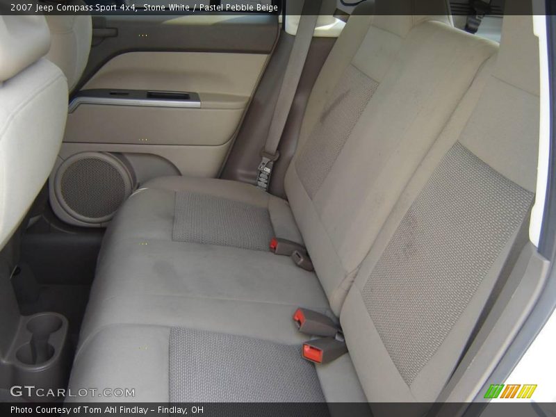 Stone White / Pastel Pebble Beige 2007 Jeep Compass Sport 4x4