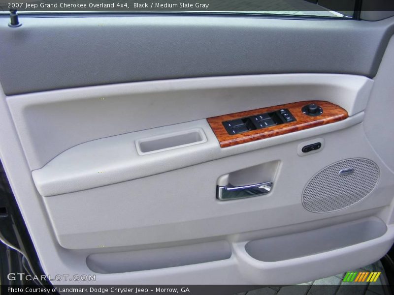 Black / Medium Slate Gray 2007 Jeep Grand Cherokee Overland 4x4