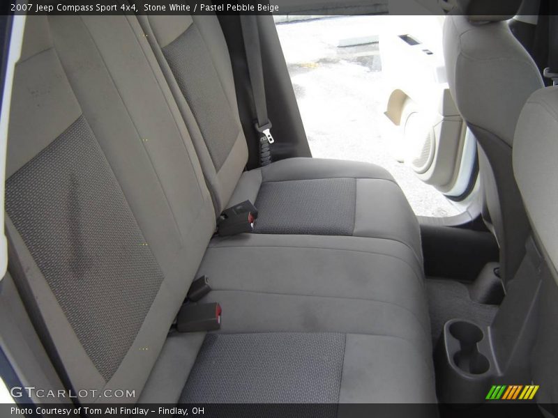 Stone White / Pastel Pebble Beige 2007 Jeep Compass Sport 4x4