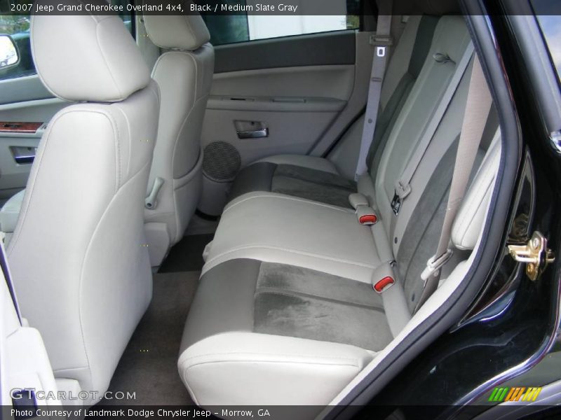 Black / Medium Slate Gray 2007 Jeep Grand Cherokee Overland 4x4