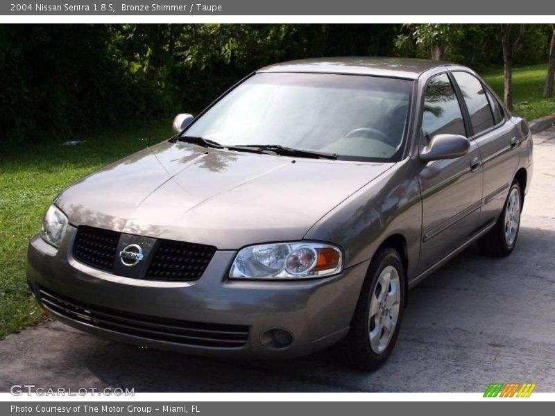 Bronze Shimmer / Taupe 2004 Nissan Sentra 1.8 S