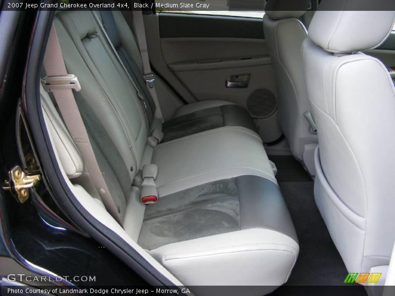 Black / Medium Slate Gray 2007 Jeep Grand Cherokee Overland 4x4