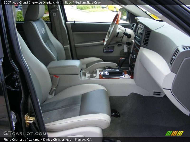 Black / Medium Slate Gray 2007 Jeep Grand Cherokee Overland 4x4