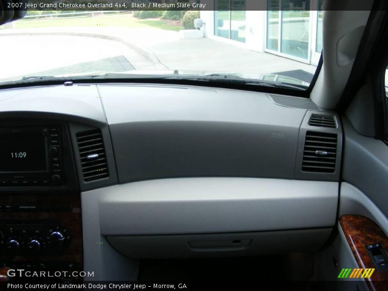 Black / Medium Slate Gray 2007 Jeep Grand Cherokee Overland 4x4