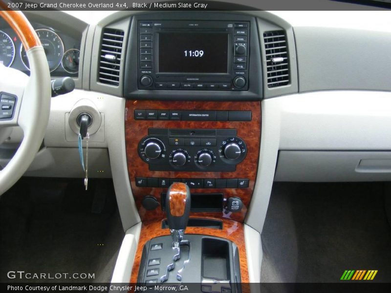 Black / Medium Slate Gray 2007 Jeep Grand Cherokee Overland 4x4