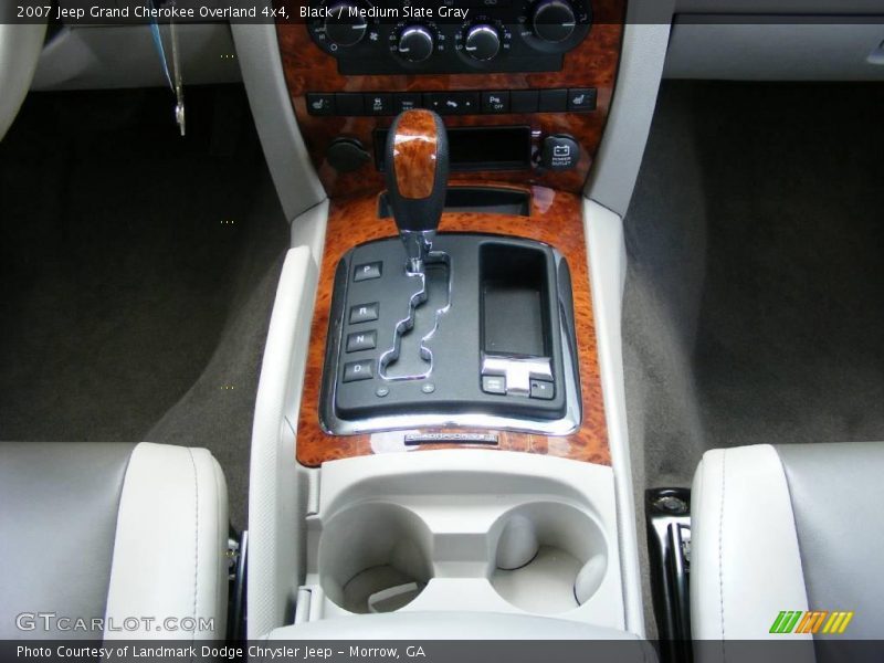 Black / Medium Slate Gray 2007 Jeep Grand Cherokee Overland 4x4