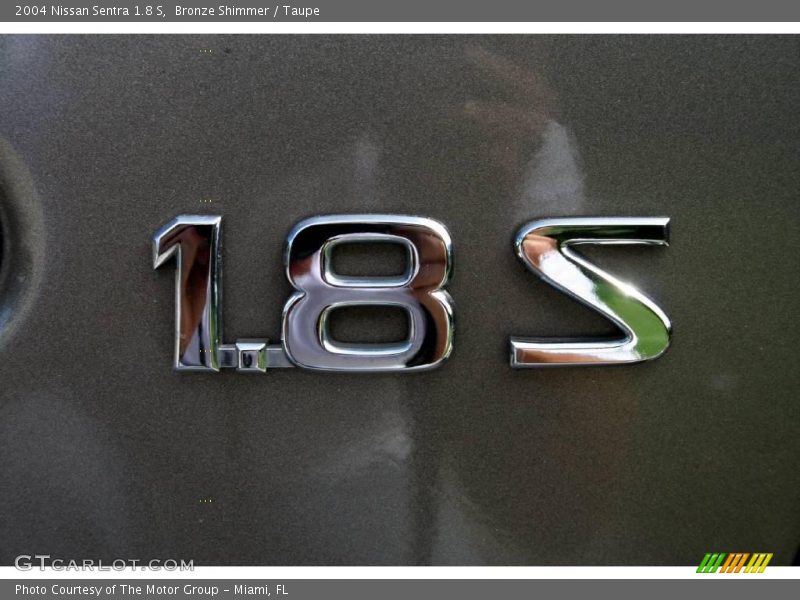 Bronze Shimmer / Taupe 2004 Nissan Sentra 1.8 S