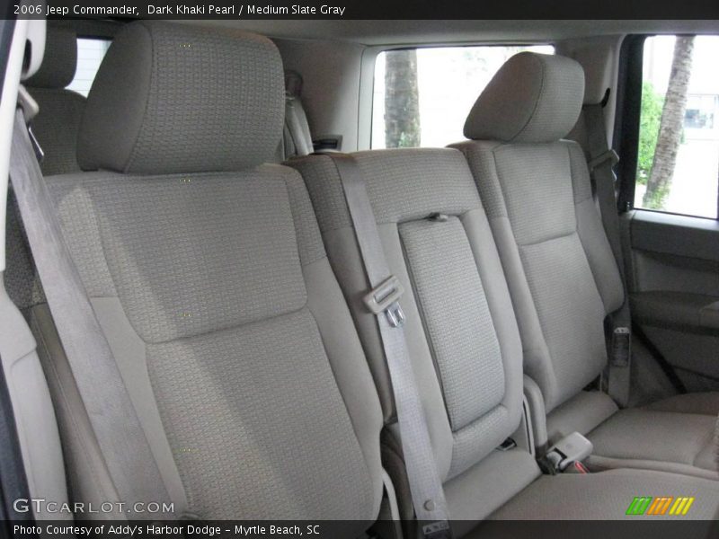 Dark Khaki Pearl / Medium Slate Gray 2006 Jeep Commander