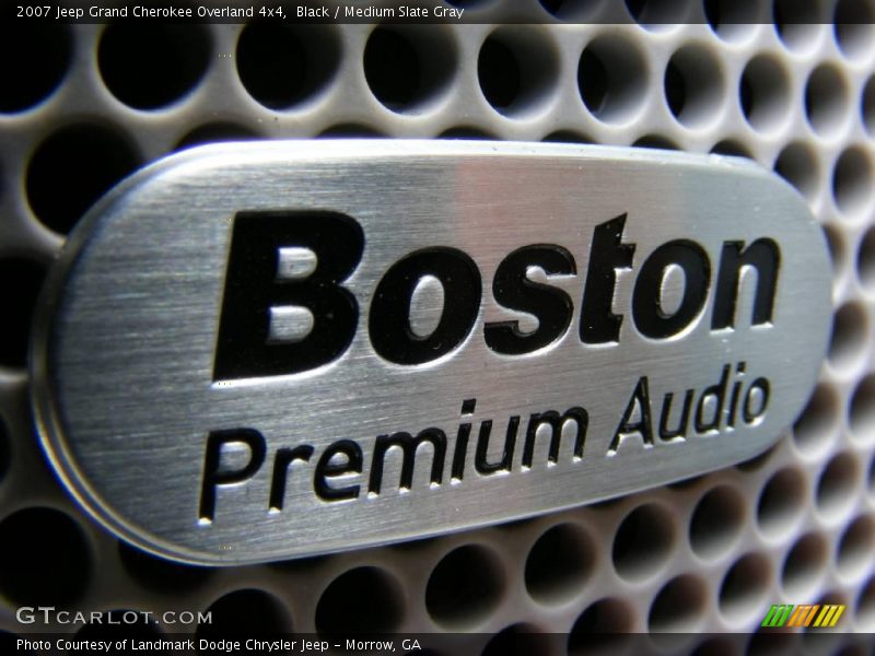Black / Medium Slate Gray 2007 Jeep Grand Cherokee Overland 4x4