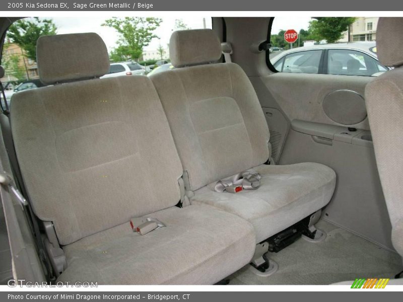 Sage Green Metallic / Beige 2005 Kia Sedona EX