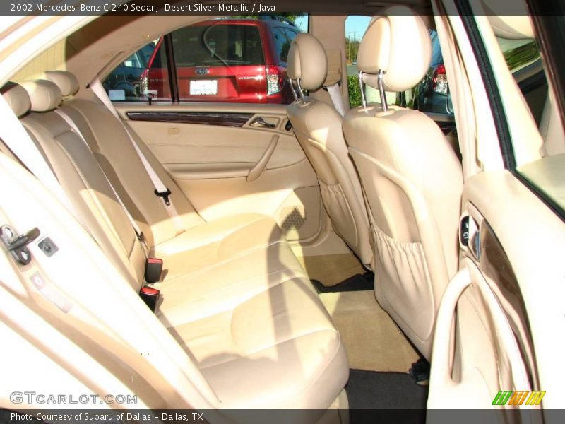 Desert Silver Metallic / Java 2002 Mercedes-Benz C 240 Sedan